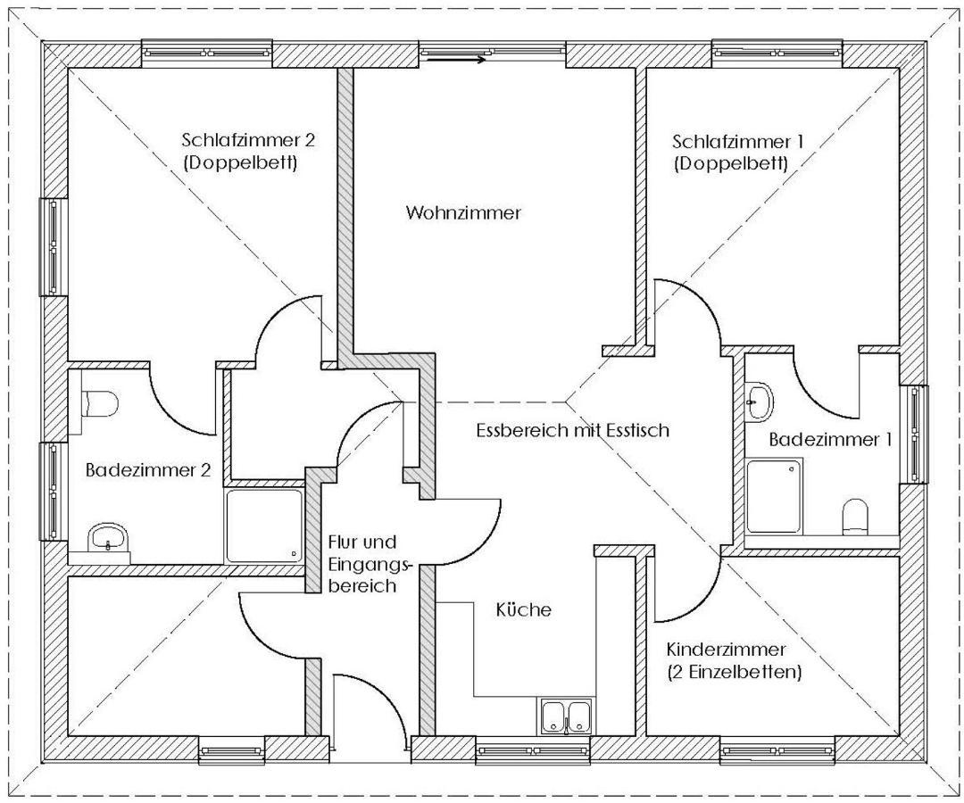 Vila Im Muehlental Wernigerode Exteriér fotografie